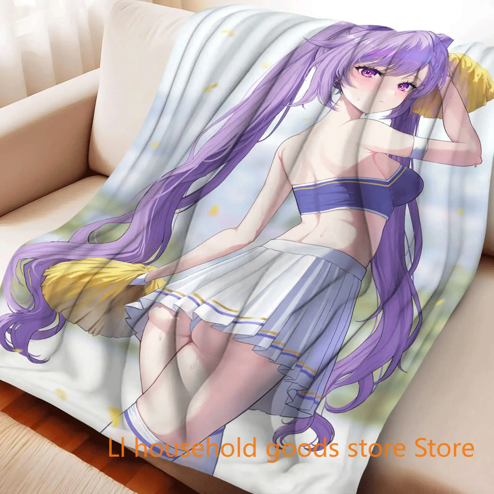 

Flannel Blanket for Sofa beds living Rooms travel Picnic Blanket Gifts