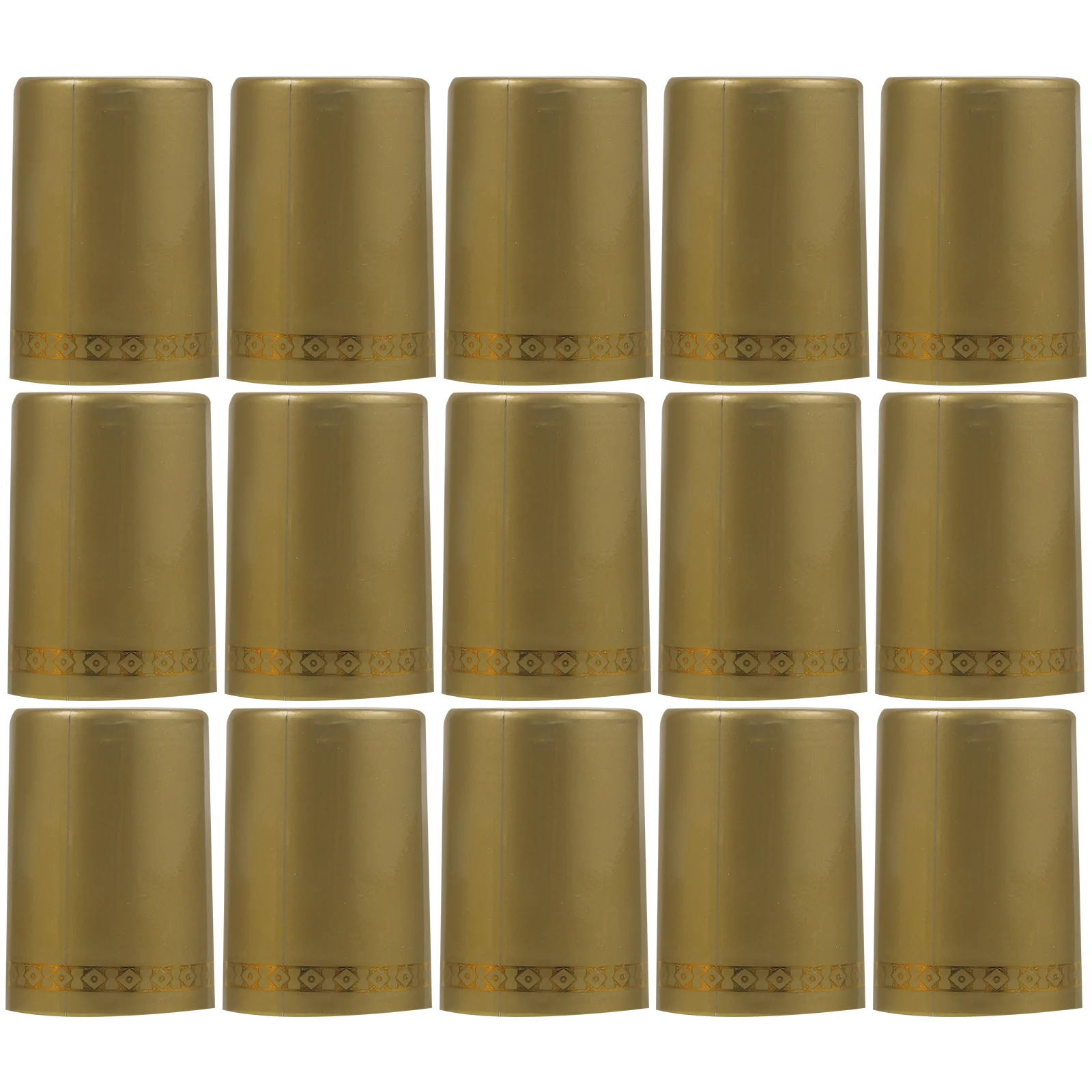 

100Pcs Wine Bottle Shrink Capsule Red Wine Sealed Cover Heat Shrink Cap for Bottle Seal Protection Bar Use Fine