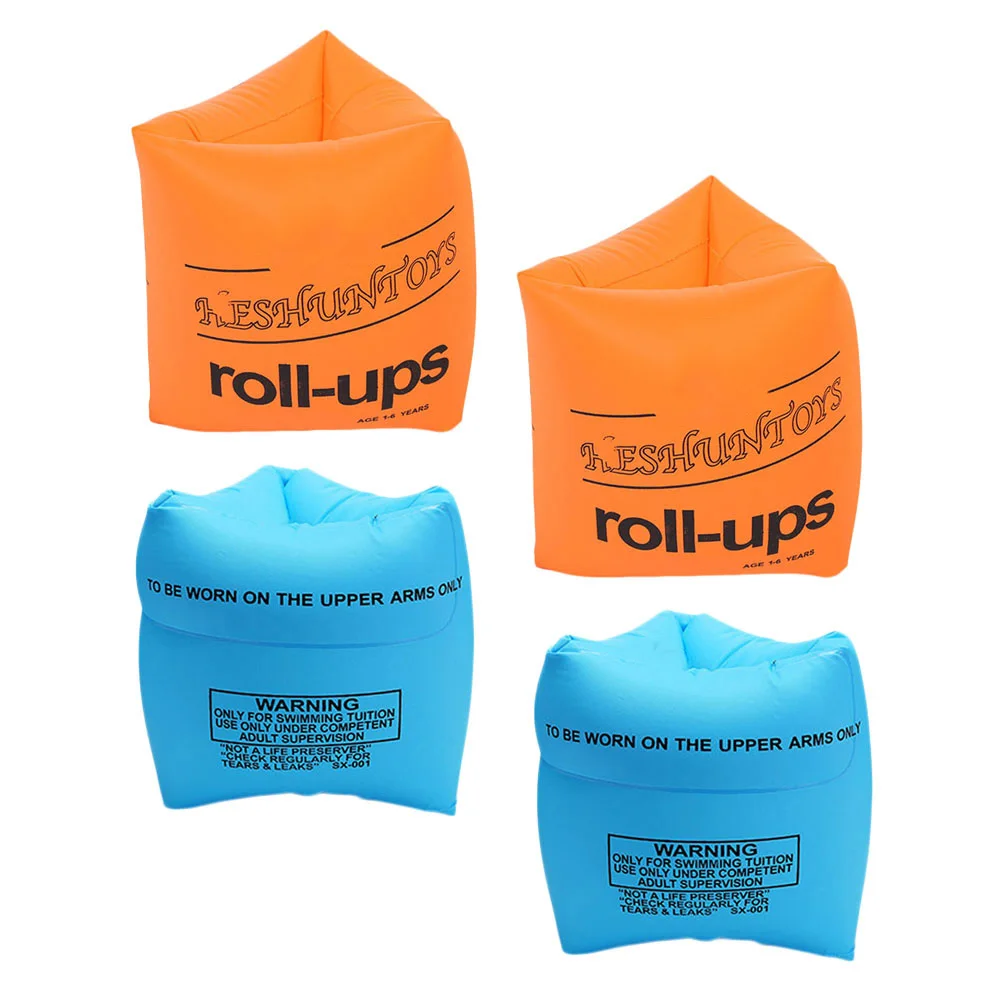 

Inflatable Armbands Pvc Arm Float Rings For Adults Water Training Gear Safe Learning Swimming Tool Float Sleeves