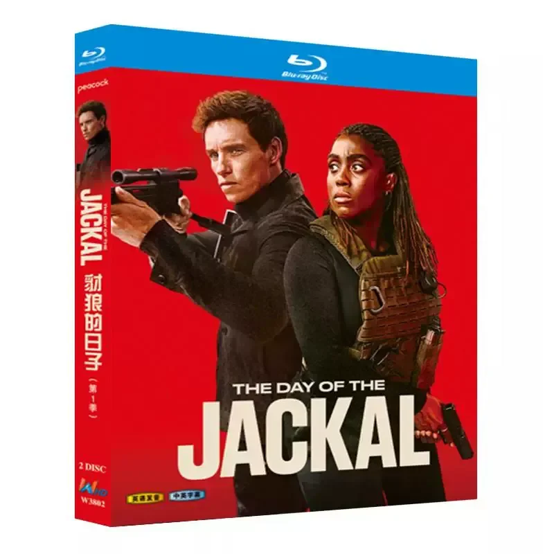 Blu ray Ultra High Definition British Drama Days of the Jackal TV Series and 1973 Movie Version BD Disc Box Set