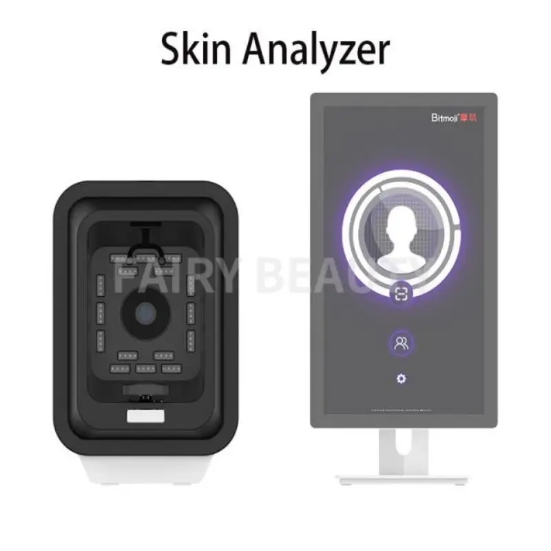 Portable 3D AI Face Scanner Skin Analyzer Machine Spa Use Magic Mirror UV Analysis Diagnosis Skin Analysis Machine With Ipad