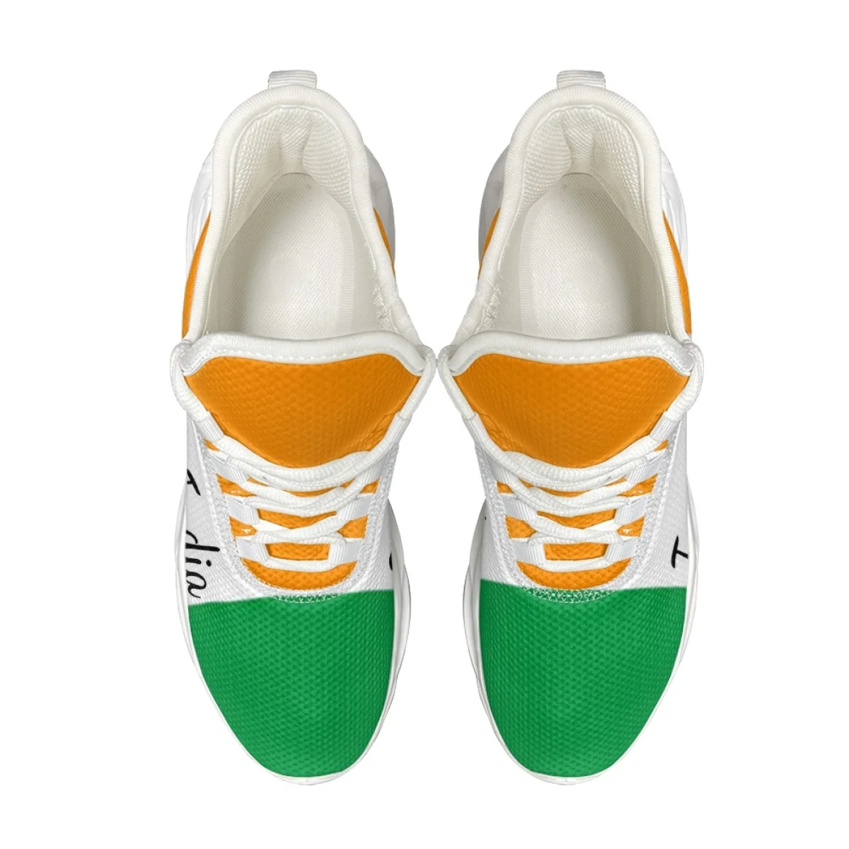 I Love India Design Sneakers Female Comfortable Lace Up Anti-Slip Walking Shoes Outdoor Couple Fashion Summer Casual Shoes