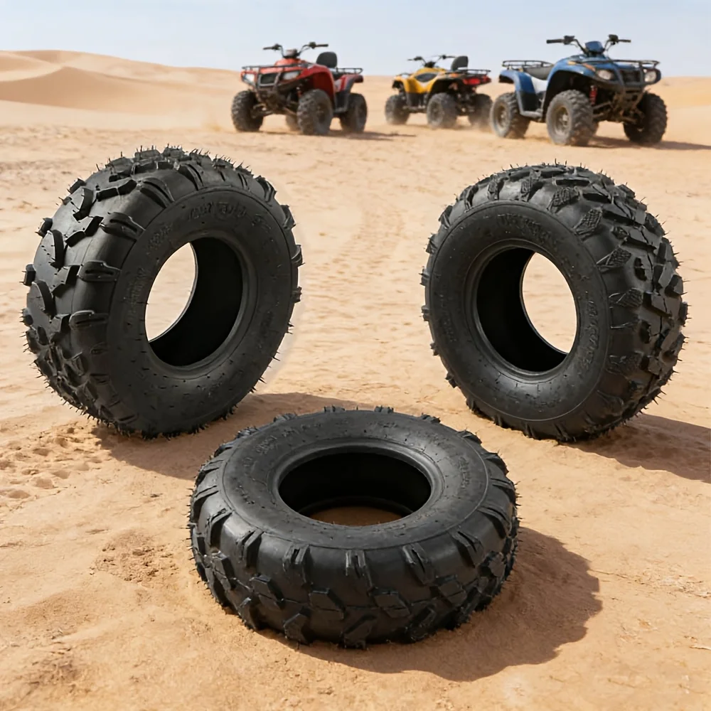 

19x7.00-8 Tire 19x7.00x8 Off Road Use Only Tubeless Tyre Compatible with Coleman Mini Bike CT200U BT200X Baja Warrior MB165 MB20