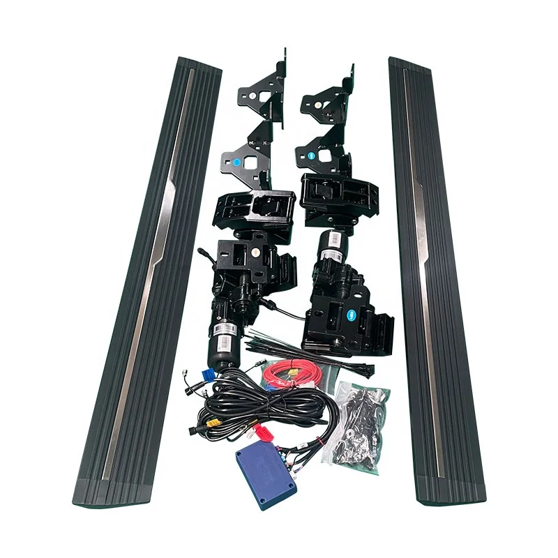 2 باب 4 أبواب LC79 الملحقات الخارجية سبائك الألومنيوم الطاقة تشغيل لوحات السيارة الجانب القدم خطوة لتويوتا لاند كروزر 79