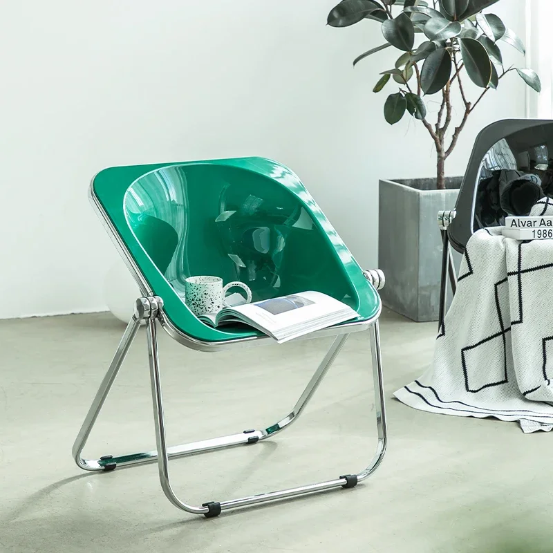 

Mid-Ancient Folding Chair Nordic Designer Internet Celebrity Ins