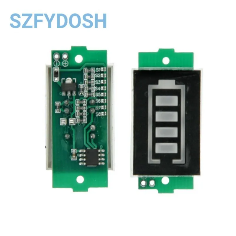 1S-8S 1S/2S/3S/4S 1-8S Single 3.7V Lithium Battery Capacity Indicator Module 4.2V Display Electric Vehicle  Power Tester Li-ion