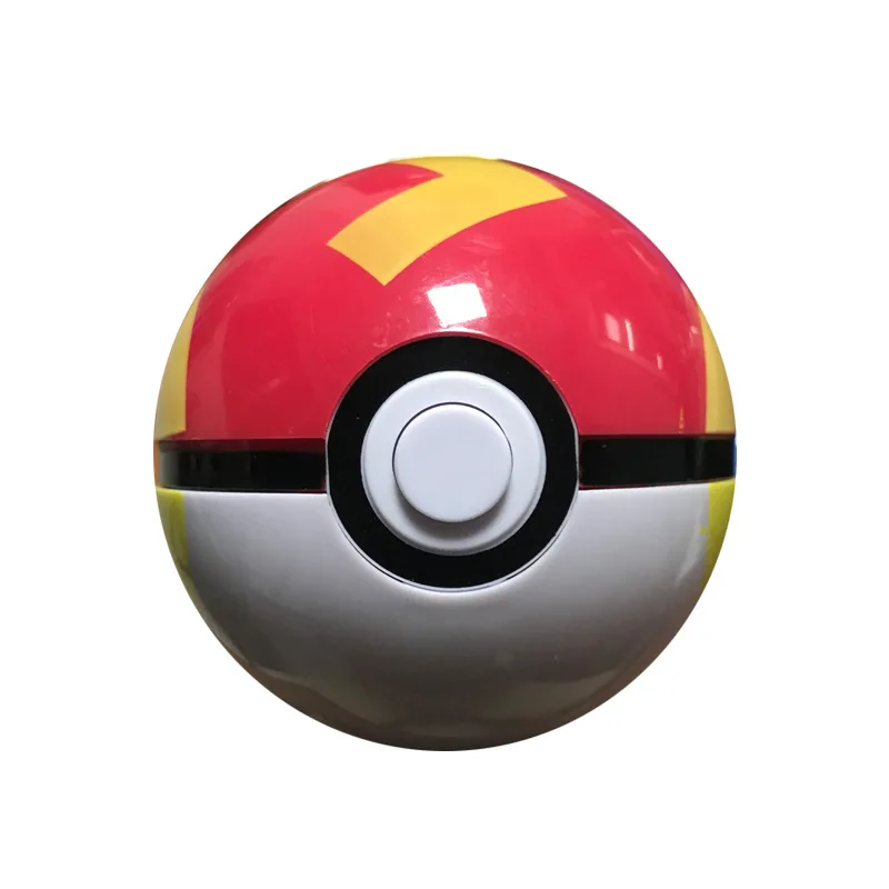 Creative Pokemon Toys 7Cm Elf Ball with 2-3cm Elf Toy Anime PokeBall Figures Kids Toy Charm Model Tide Play Dolls Children Gift