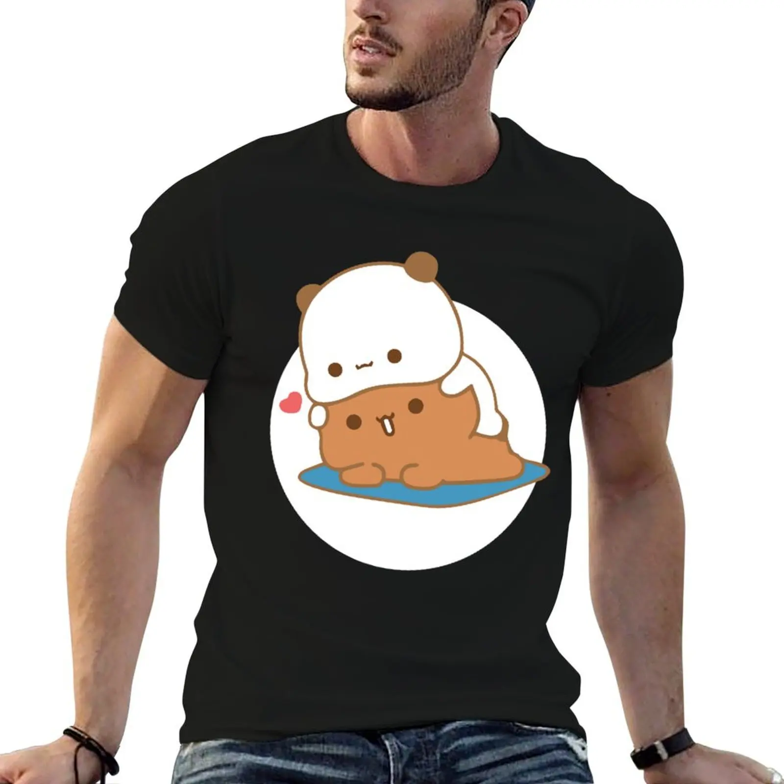 

shirt Bubu and luxury T-Shirt Panda Bear Balloon man shirt plain man Dudu t t