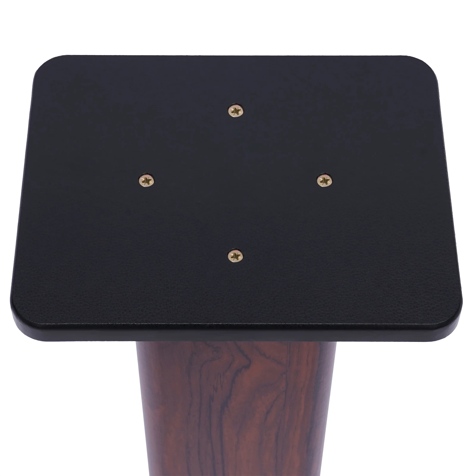 Dalbergia MDF المواد 70 سنتيمتر عالية قوس الصوت للصدمات المرجحة رف الكتب إطار مكبر الصوت قاعدة دعم الإطار