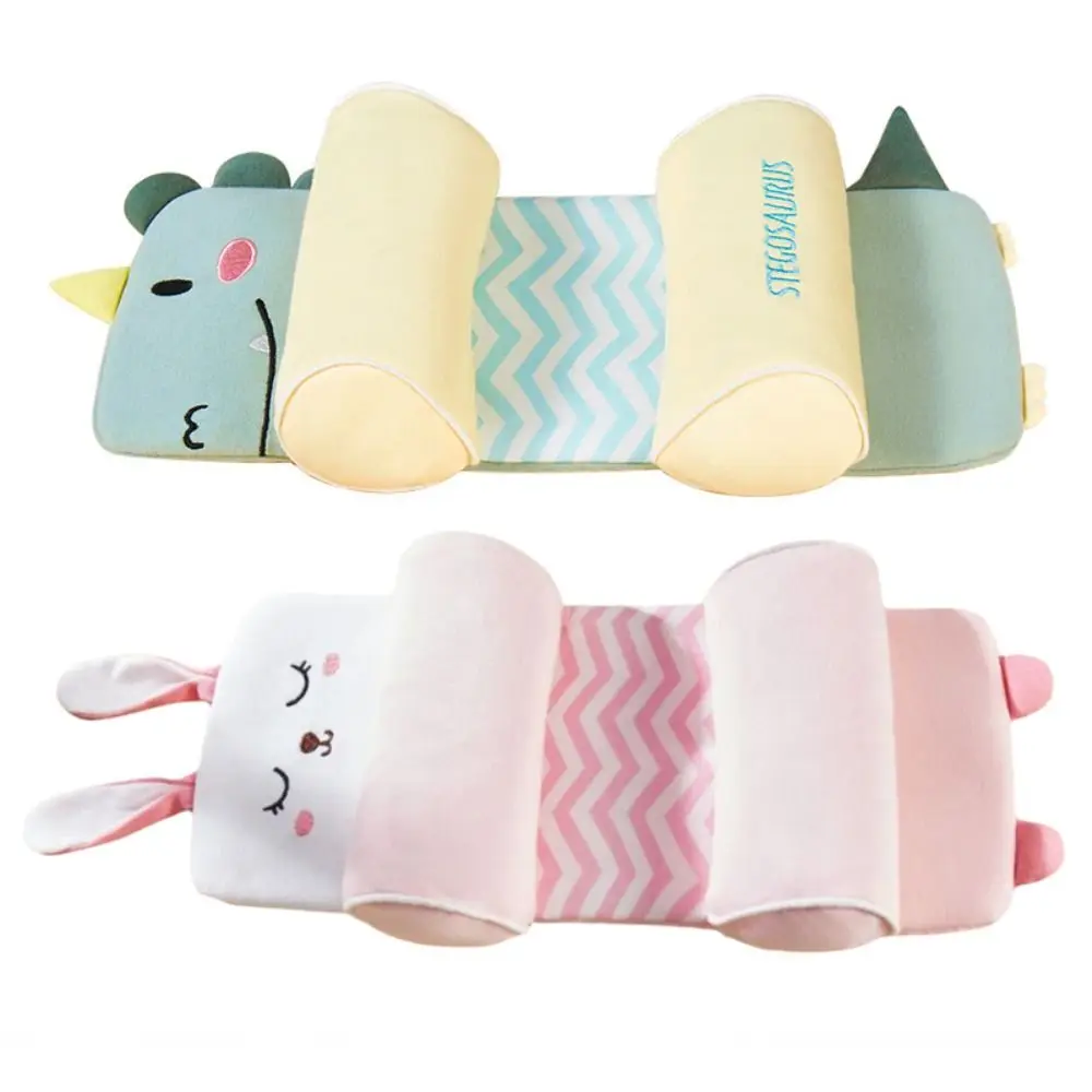 偏り防止ヘッドピロー矯正通気性新生児そば殻枕漫画調節可能な整形枕