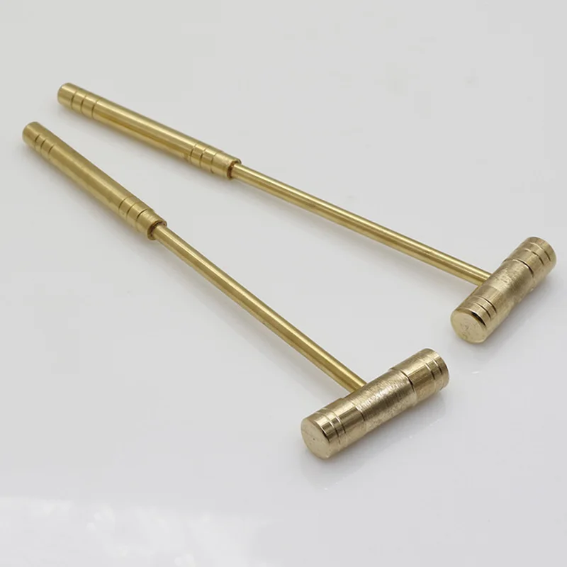 Mini Hammer Small Round Hammer Solid Brass Hammer For Precision Installation Tool