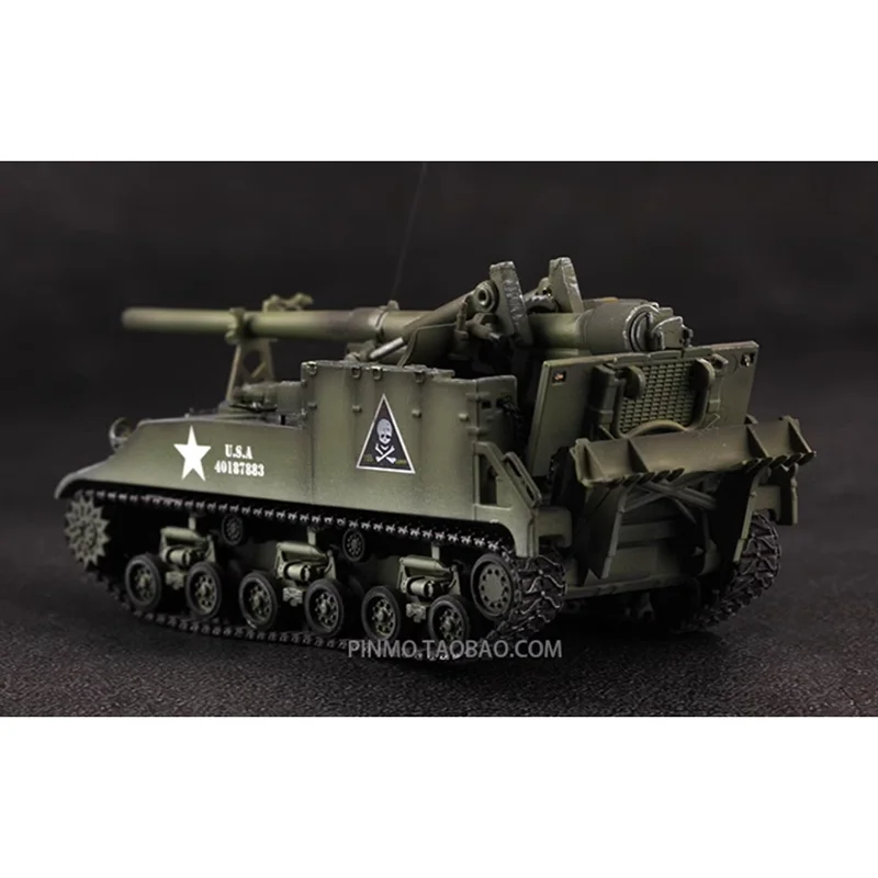 

PMA Diecast 1/72 Scale American Long-foot Tom M40 Self-Propelled Gun Alloy Finished Model Toy Collection Decoration Display