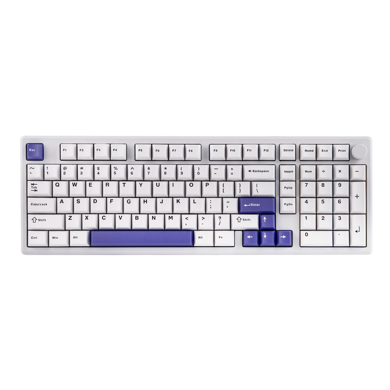 EPOMAKER Galaxy100 QMK/VIA 1800 ANSI US Layout Tri-Mode Wireless Mechanical Gaming Keyboard with RGB Backlight & 8000mah Battery