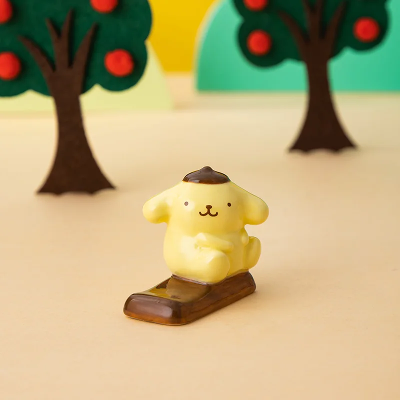 Sanrio Ceramic Chopstick Holder Chopsticks Rest Gudetama Pochacco