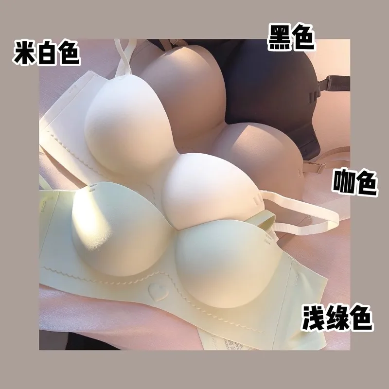 حمالة صدر مثيرة بدون حمالات للصدر الصغير، حمالة صدر غير مرئية من السيليكون اللاصق، مقاومة للماء ومضادة للانزلاق لرفع المعتوه #4