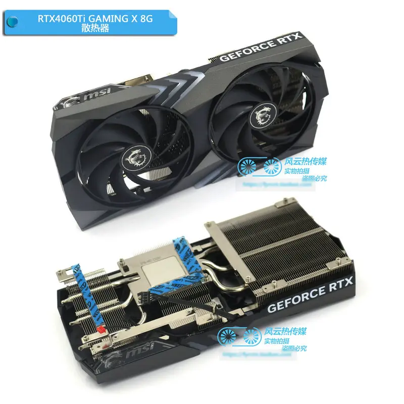The New Original Cooler Radiator for RTX4060 4060Ti GAMING X Video Card