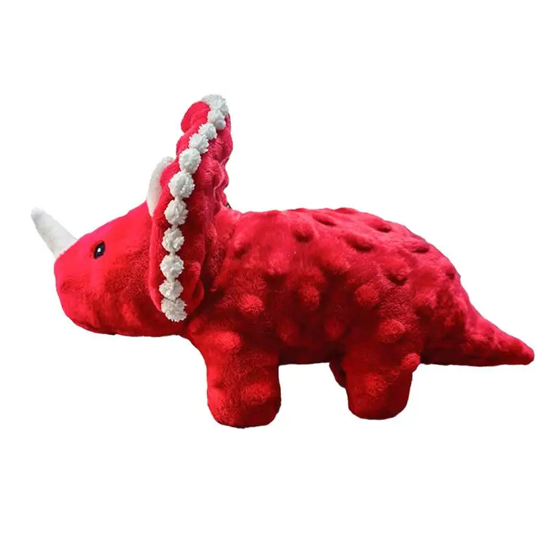 Squeaky Toys For Dogs Puppy Teeth Chew Toy Cute Dinosaur Plush Toy Funny Dog Accessories For Puppies Small Dogs Medium Dogs