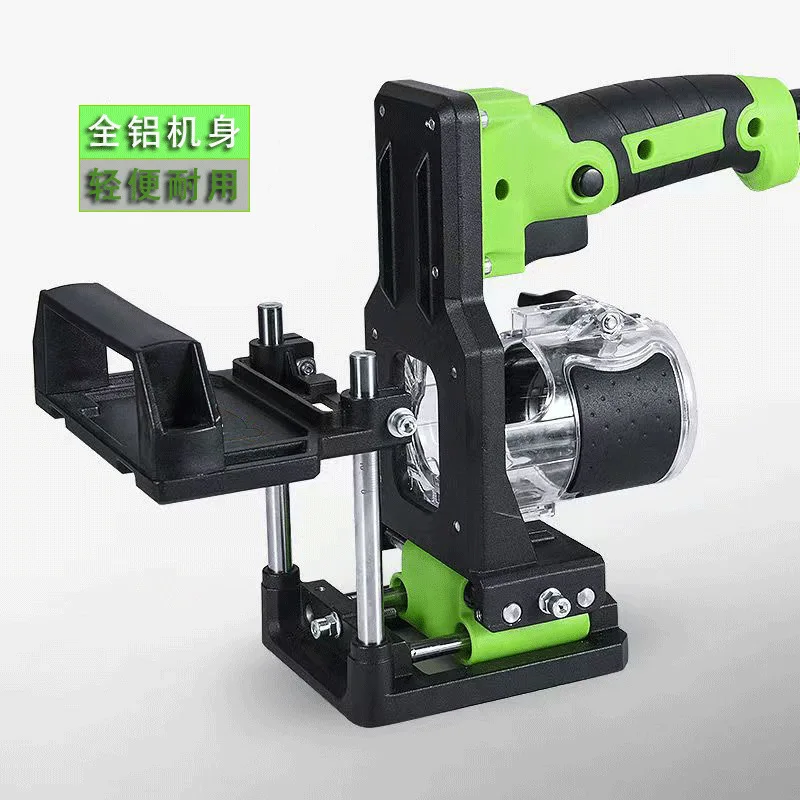 2-in-1 connector, slotter bracket, woodworking slotter, trimming machine, slotting machine mold