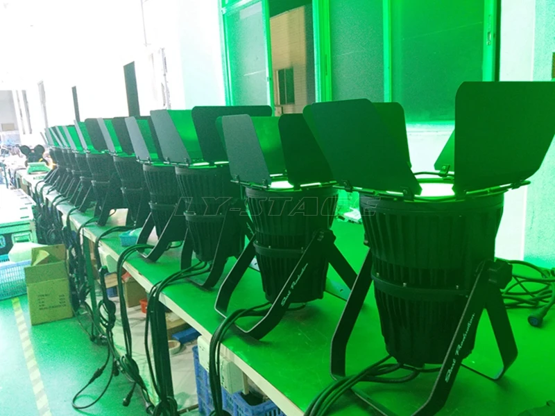 Rgbw Stage Lights Powerful Projection Lights 200W Rgbw 4In1 Cob Led Par Light Ip65