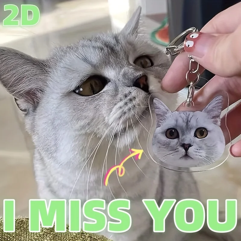 Forever in Your Heart - Custom Pet Memorial Keychain