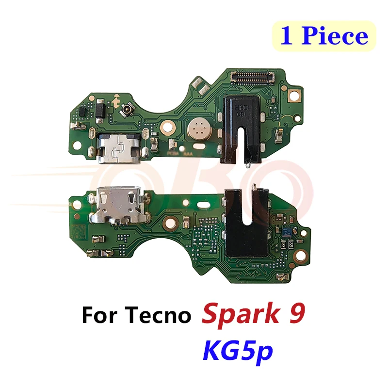 USB Charging Port Board For Tecno Spark 8 8T 8P 9 10 PRO 10C KG5p KG6 KG7 KG8 KI5 KI7 Charger Dock Connector Flex Cable Repair image 3