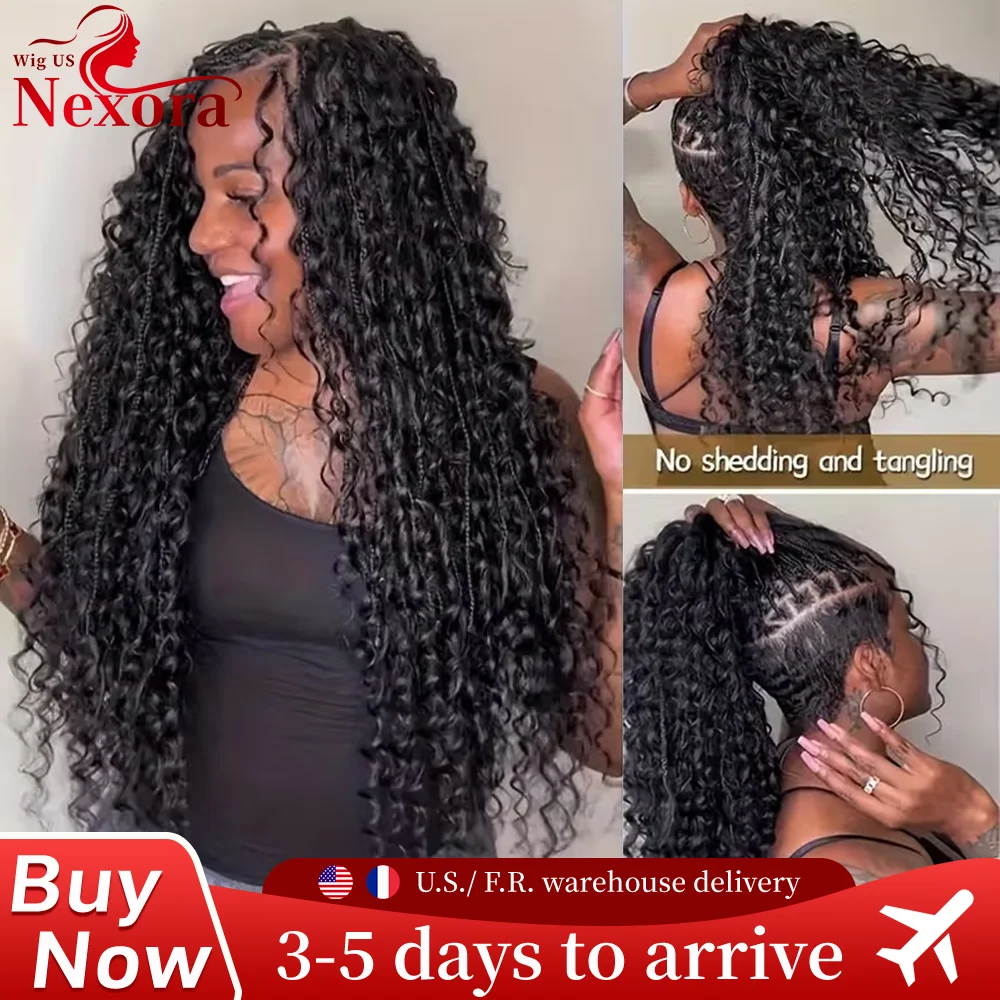 

Deep Wave No Weft Braids Human Hair Extensions Bulk Human Hair Bundles 12-30 Inch Natural Black Virgin Hair Bulk For Braiding
