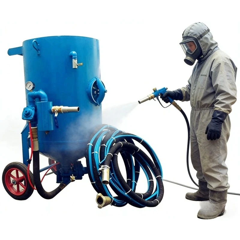 

Multipurpose Sandblasting Machine Sand Blast Equipment for Steel Pipe Small Sandblast Machine for Metal Parts