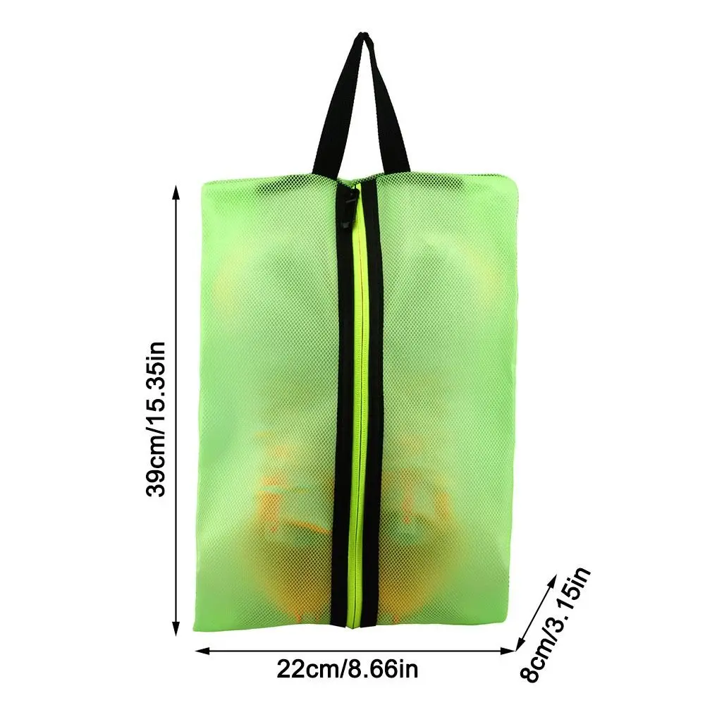 Travel Shoe Bags Transparent with Zipper Dust-Proof Waterproof Shoe Bag Portable Storage Shoe Cover Household Organizer