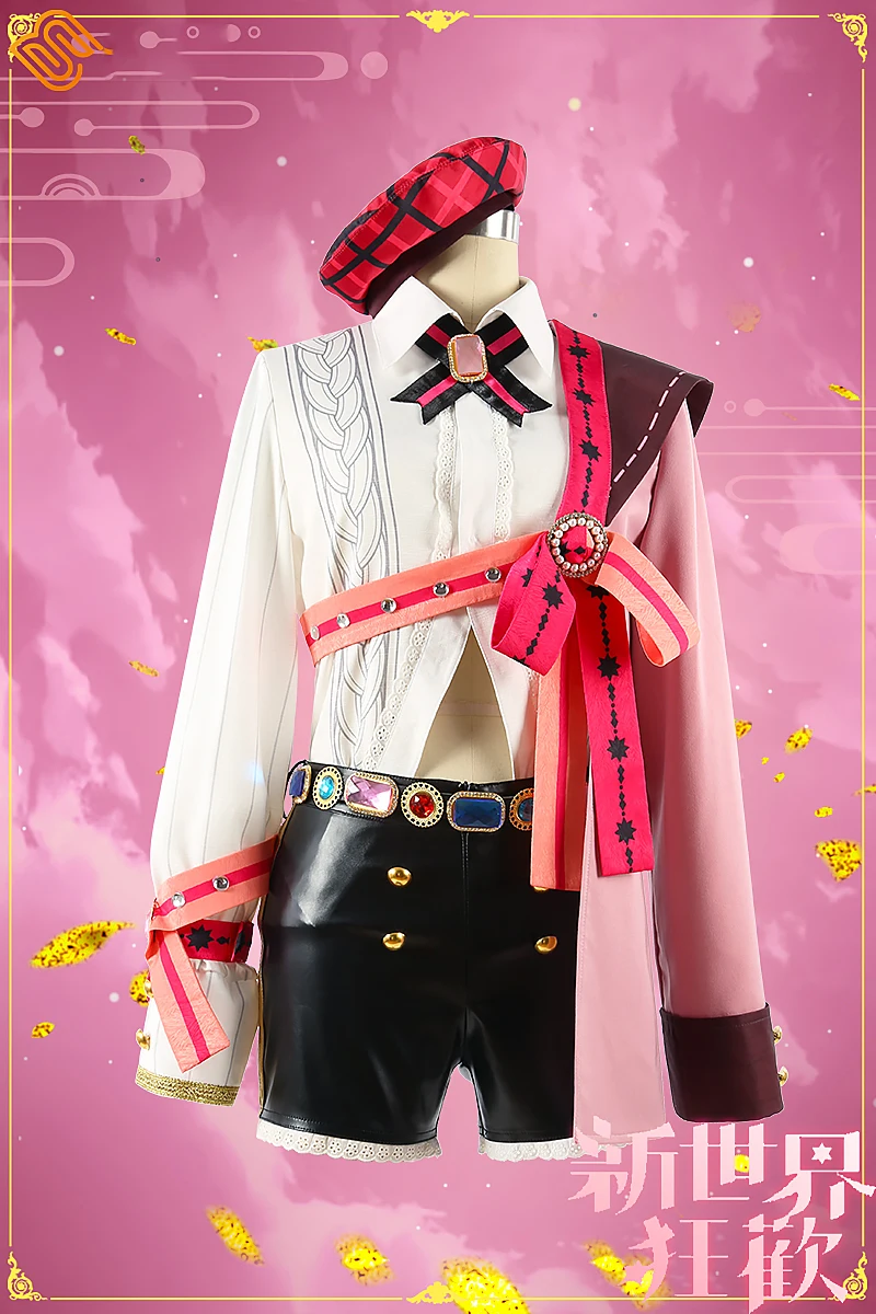 Costume de Cosplay Anime auxPersonnalisé, Jeu d'Aster de Carnaval, Bel Uniforme Trempé, Tenue de ixd'Halloween, pour Femme et Homme