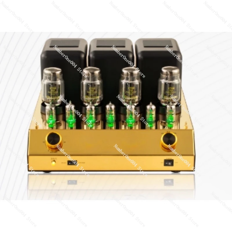 

MC275 Upgrade KT88*4 Tube Power Amplifier HiFi Push-pull Class AB 75W*2 Mono Mode Bridge Connection 150W