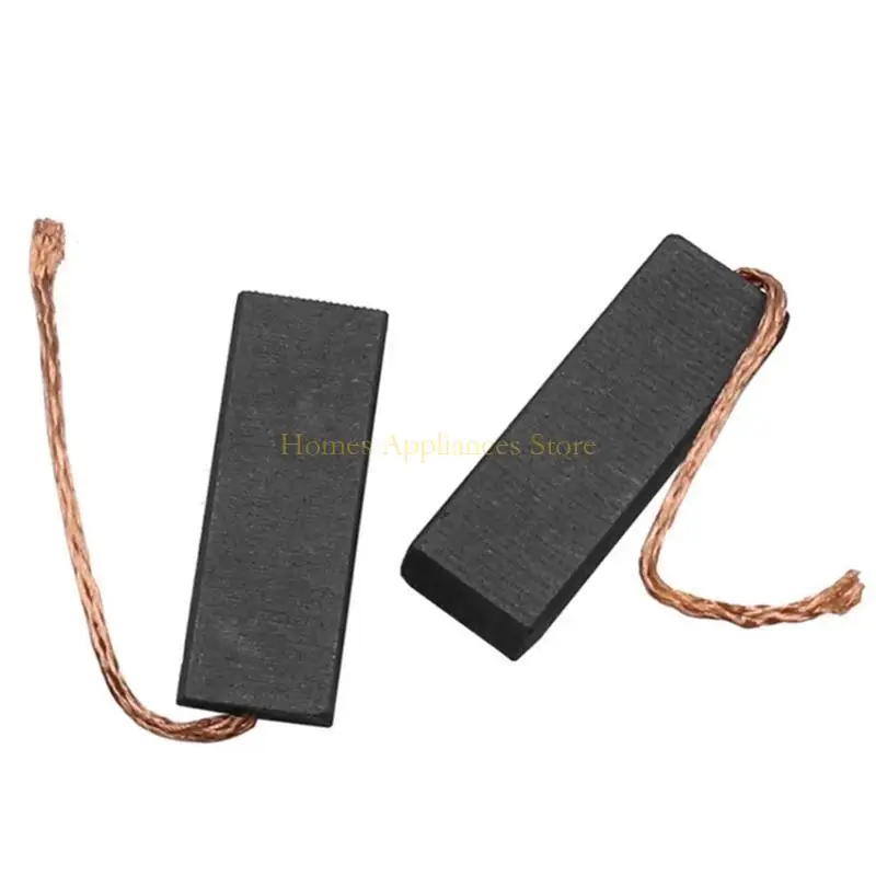 

D0AB 2PCS 5x13.5x40 мм/1,57x0.53x0.19in Black Carbon Brate Motor для стиральной машины