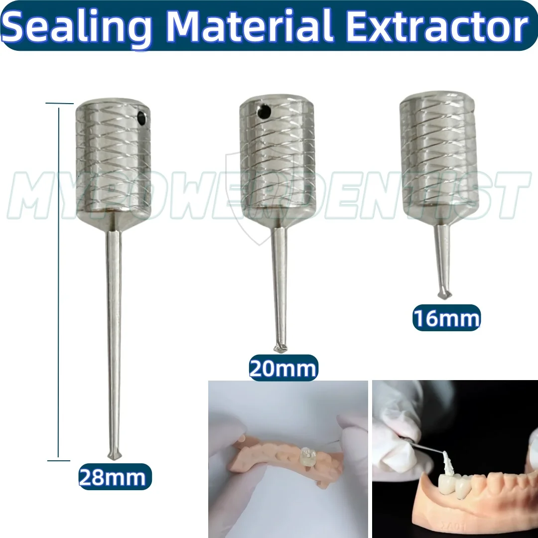 

3 размера для удаления зубного уплотнения, подходит для любой системы Impant, длина 16/20/28 мм