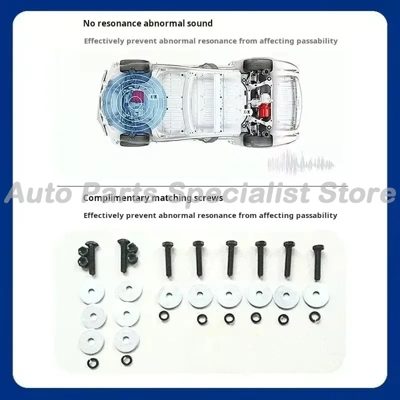 คุณภาพสูงสีดําภายใต้ Engine Guard Splash Shield Mud Fender สําหรับ Audi A3 2015-2020