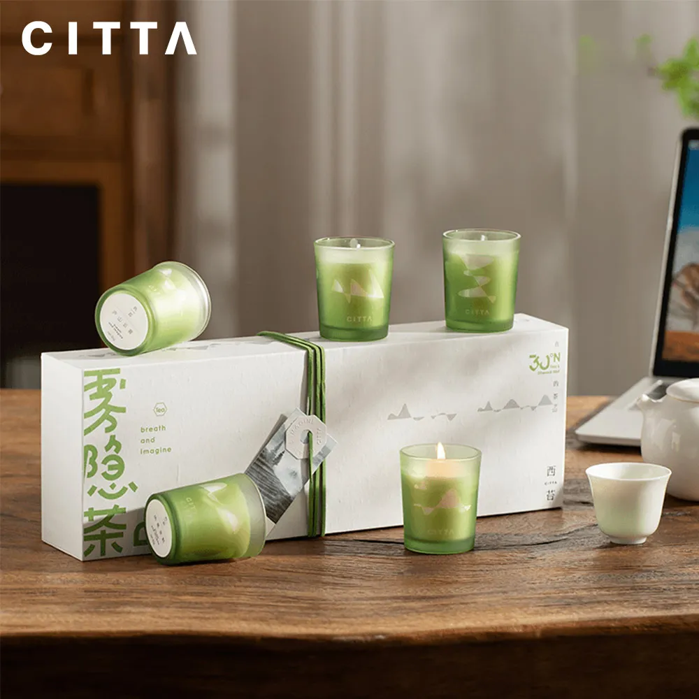 CITTA 5 Pack Scented Candles for Home Scented, Soy Scented Candles for Birthday, Christmas,Thanksgiving,Valentines Day Gift