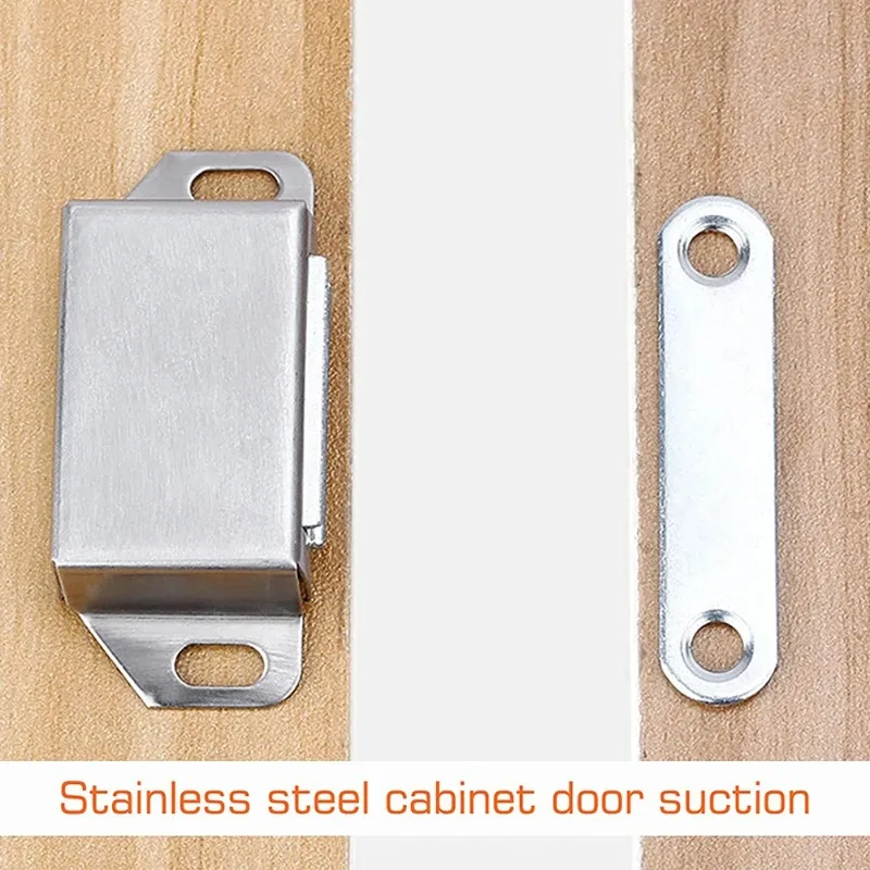 

1pc Cabinet Magnetic Catch Strong Duty Cupboard Magnets For Drawers Sliding/Screen Door Bathrooms Balcony Hardware