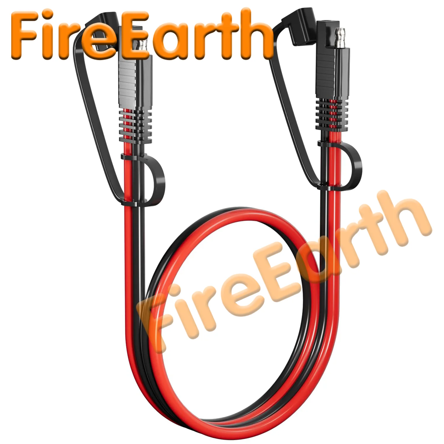 

SAE Extension Cable 12AWG, SNLLMZI SAE to SAE Extension Cord DC Power Automotive Extension Cable for Solar Panels Cars Boats 1m