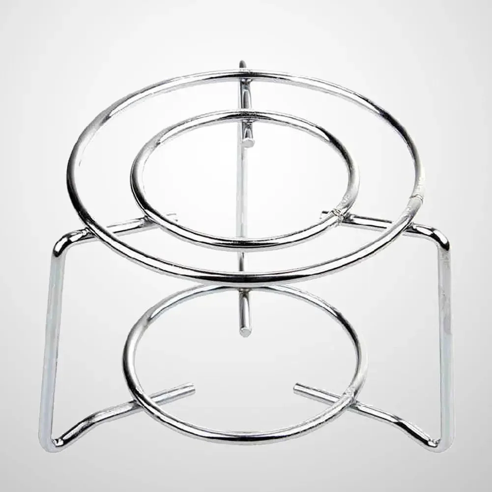 High Strength Iron Stove Stand for Moka Pots Kettles and Similar Sized Cookware Used in Daily and Outdoor Cooking