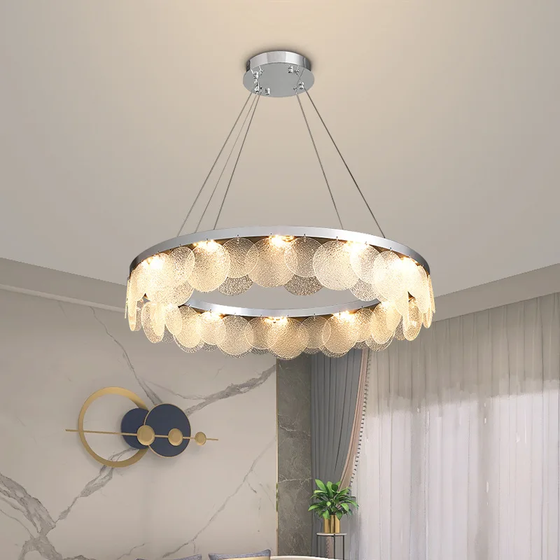 

Modern LED Crystal Chandelier Living room crystal light Bedroom dining room chandelier Indoor lighting crystal lamp Home decor