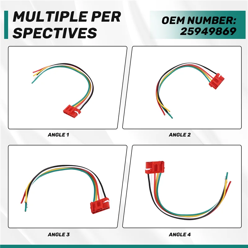 

Жгут резисторов двигателя вентилятора Разъем резистора двигателя вентилятора Разъем резистора для Hummer H3