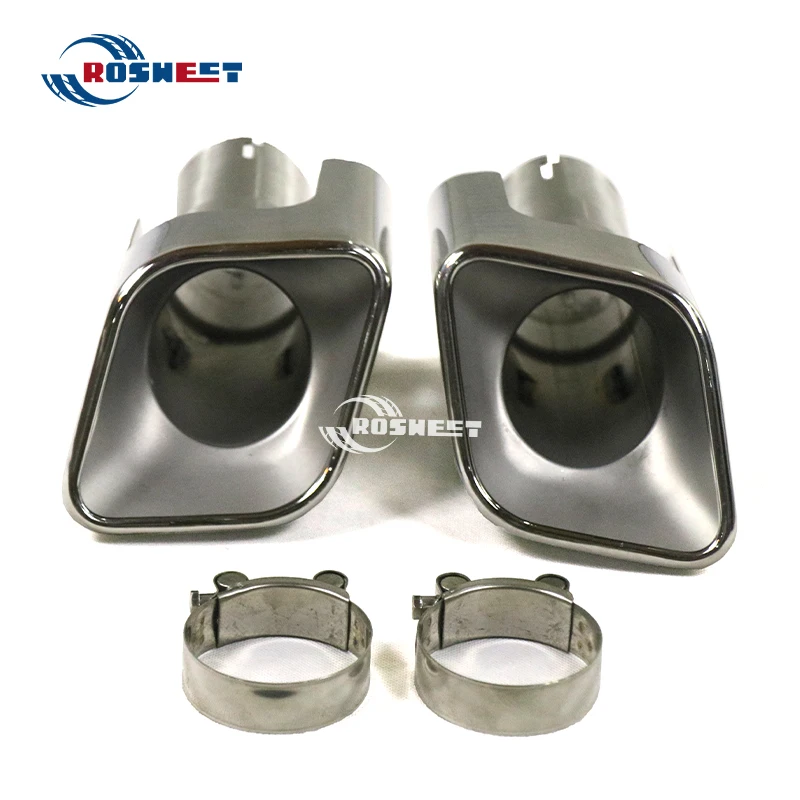 Car Tail Throat Exhaust Pipe For Land Rover Range Rover Sport 2010-2013 L320 Autobiography Style Muffler view 5