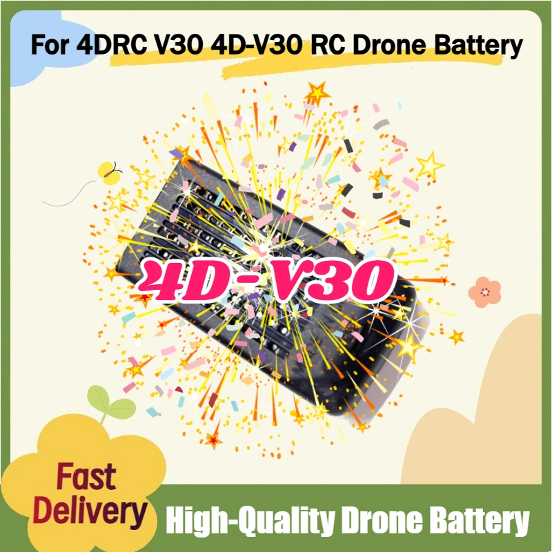 

For 4DRC V30 4D-V30 Remote Control Drone Battery Replacement Accessories High-Quality Drone Batterys