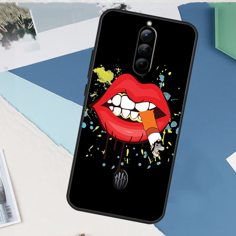 Sexy Lips KISS For Nubia Red Magic 10 Pro Plus 6 7 8 9 Pro 6S 7S 6R 5G Case For RedMagic 8S 9S Pro Plus - view 6