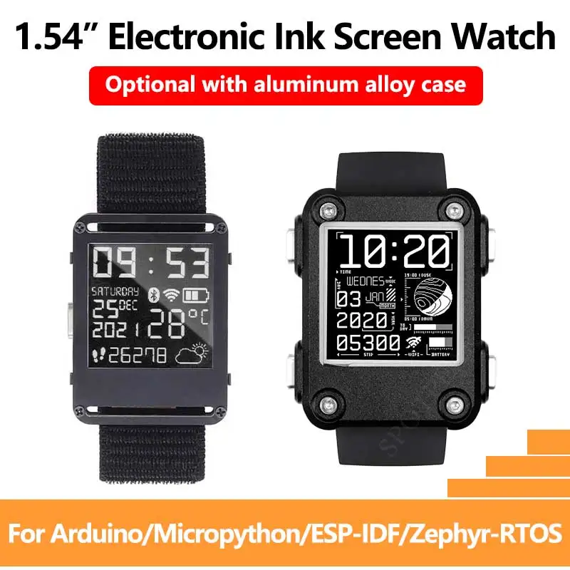 ESP32 1.54 inch 200x200 E-Paper Smart Watch display Screen Ultra-low power For Arduino/Micropython/RTOS/For Watch