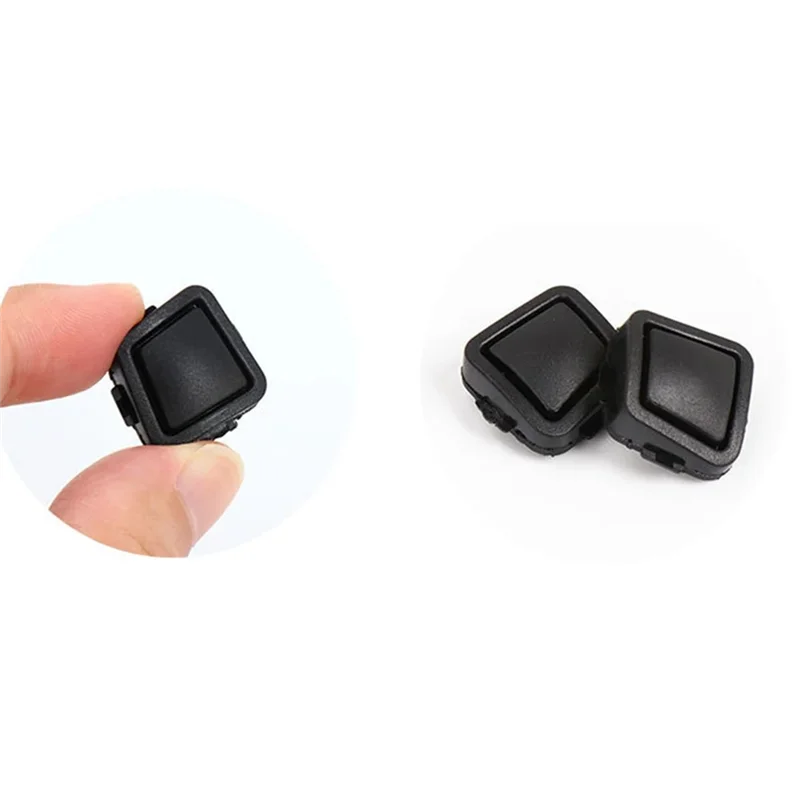 AB56-2Pcs مقبض الباب الخارجي أزرار غطاء بدون مفتاح الذهاب صالح ل W211 C209 W219 W251