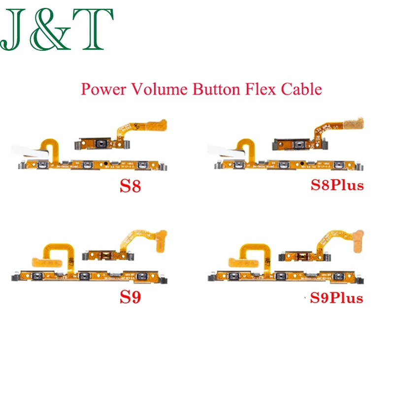 1Pcs Volume Power Switch On Off Button Key Ribbon Flex Cable For Samsung Galaxy S8 S9 Plus G950 G955 G960 G965 G9730