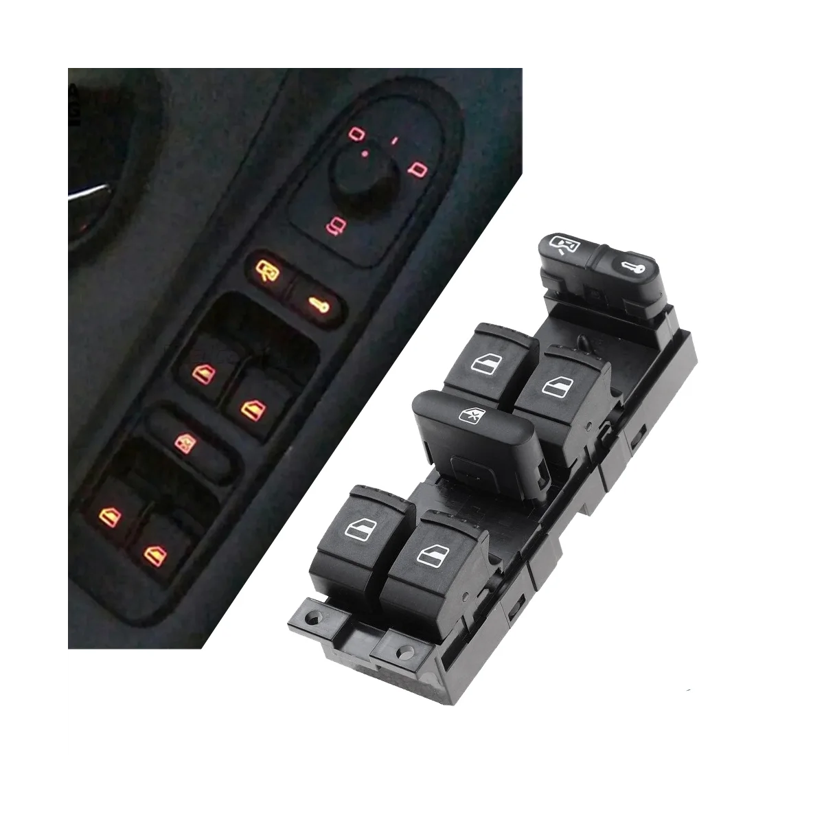 New Window Master Switch Button for Volkswagen