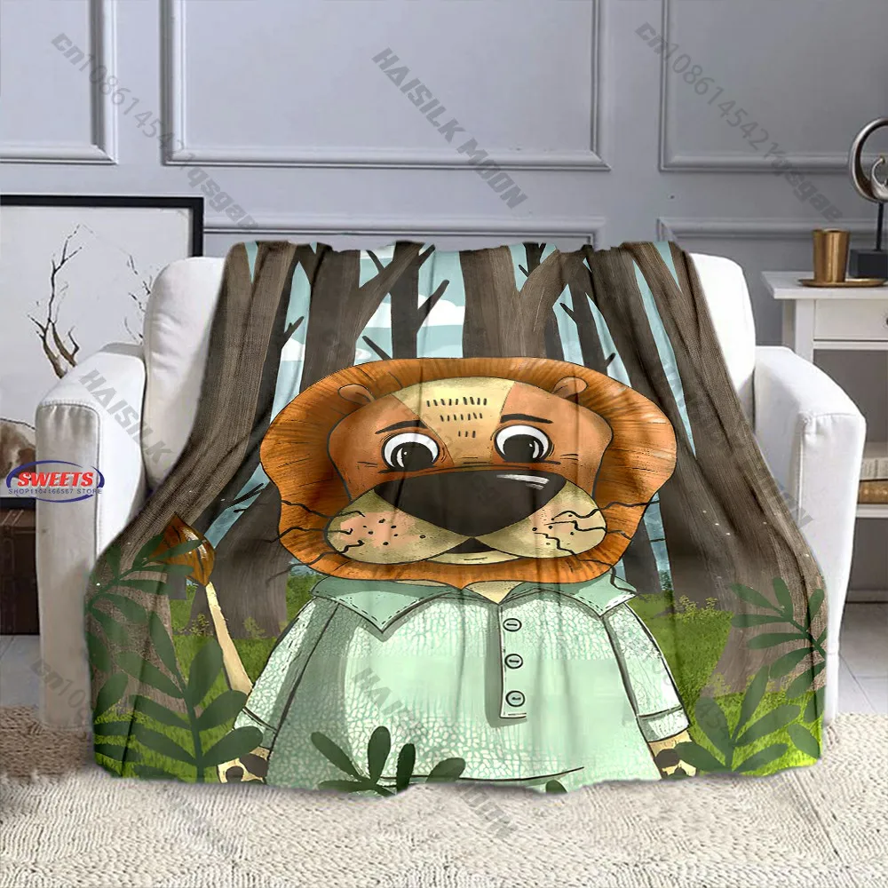 Soft Giraffe Blanket for Kids kid's and adults' living room bedroom sofa decor, Exquisite gift