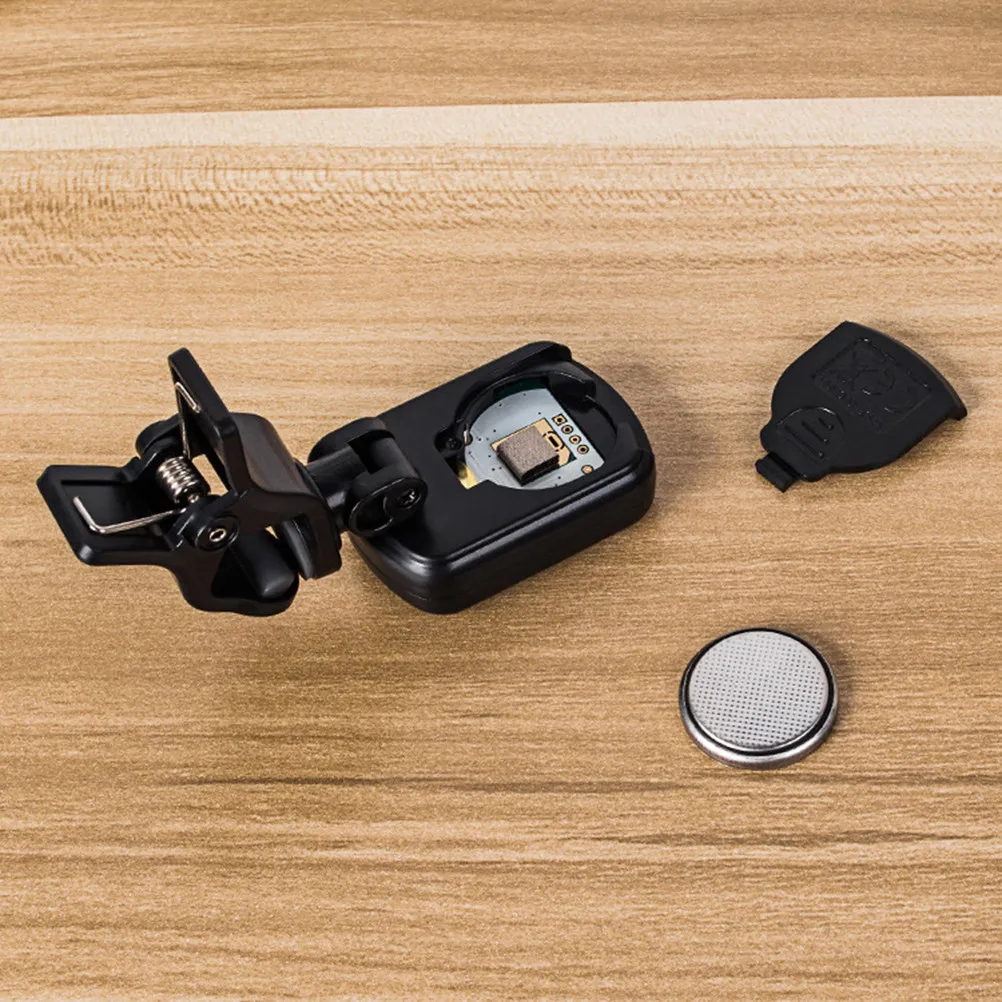 Precision Clip-on Guitar Tuner for Bass Ukulele Violin with 5 Tuning Modes C Compact Universal Electronic view 6
