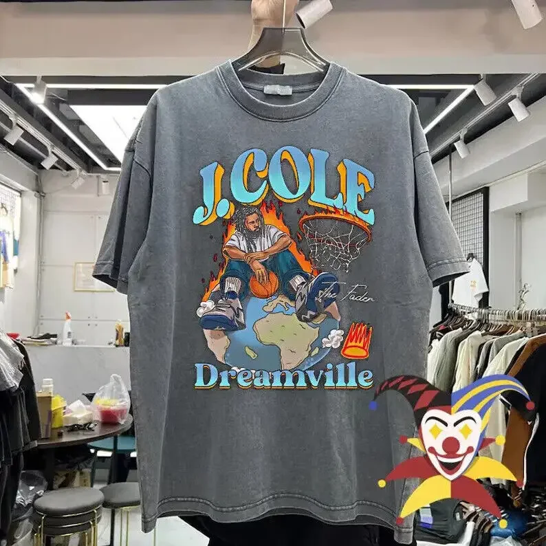 J Cole Dreamville Vintage T-Shirt, J Cole Shirt, Rap Hip Hop AN34185