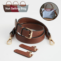 Leather Crossbody Bag Shoulder Strap Fit for Longchamp Terra Replacement Without Punching Modification Accessories